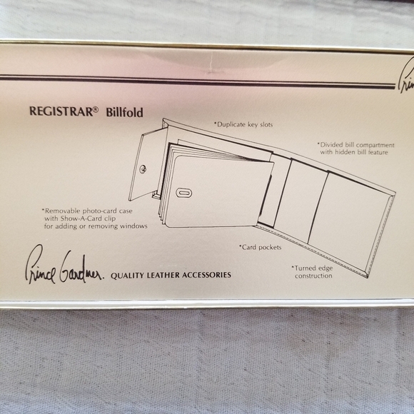 Prince Gardner | Leather Wallet - Picture 5 of 8